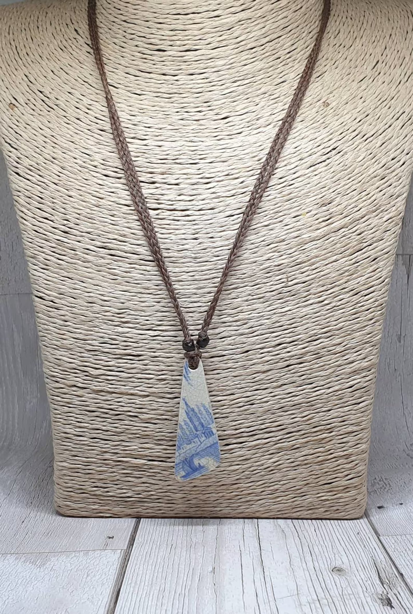 Beach Combed Pottery Roimata Pendant