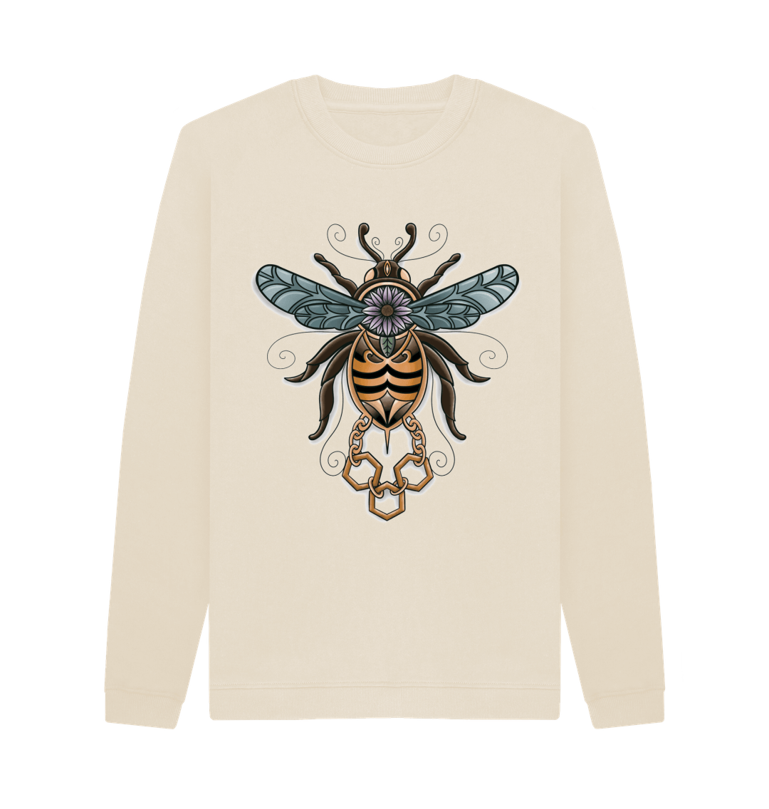 Oat Printed Sweater Front