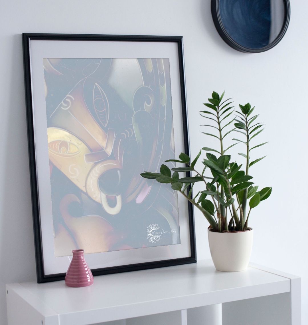 Wellington Māori ancestor poster print.