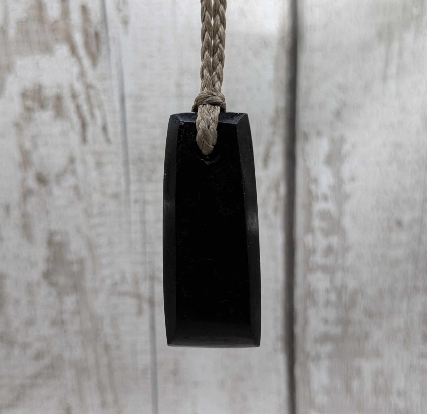 Sea coal Toki style pendant