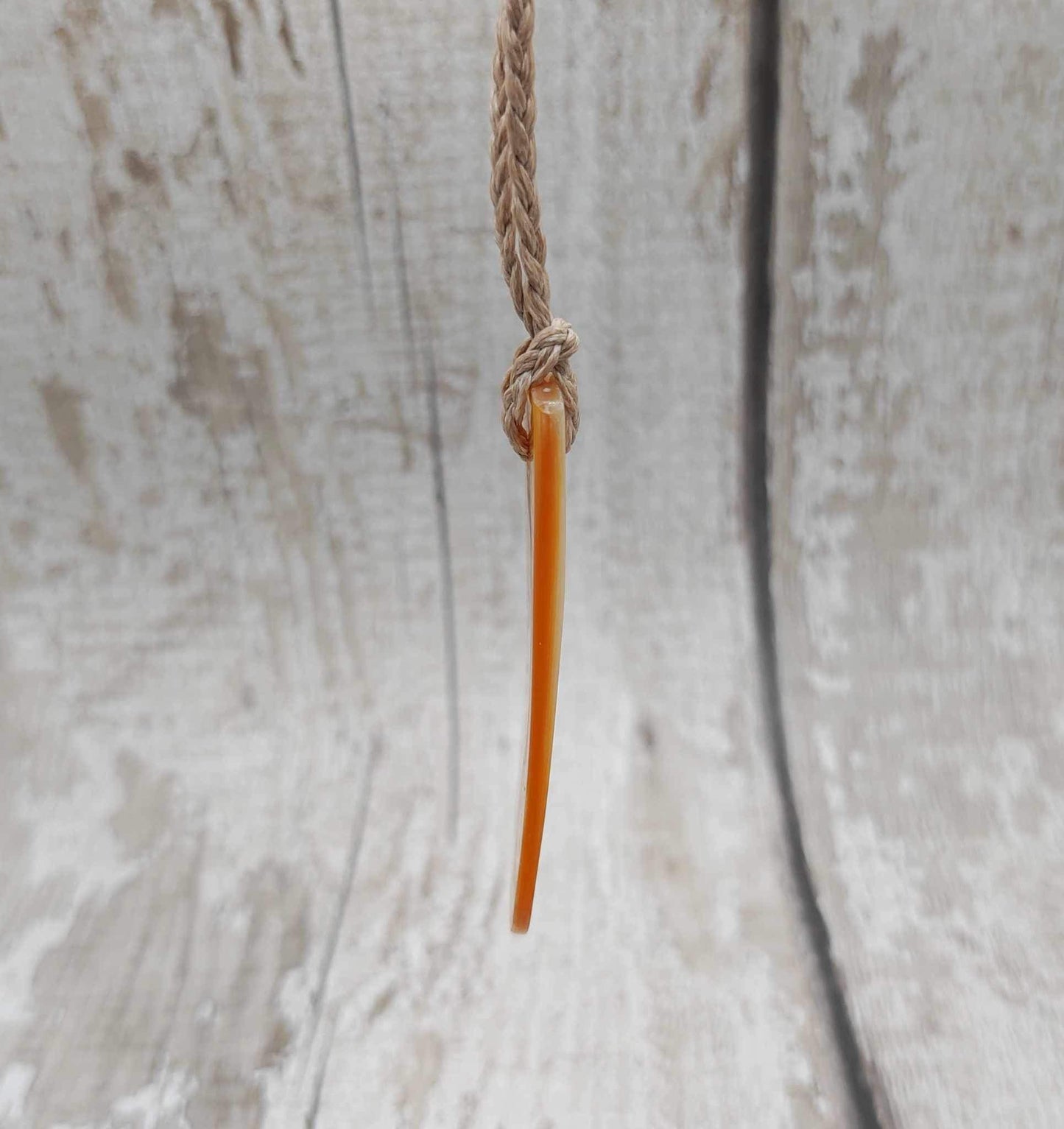 Mother of Pearl Toki styled shell pendant.