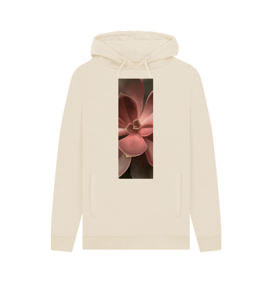 Oat Unisex red to green ombr\u00e9 succulent banner hoodie.