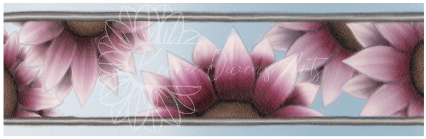 Magnolia sunflower, wedding/party invitation pack, digital download.