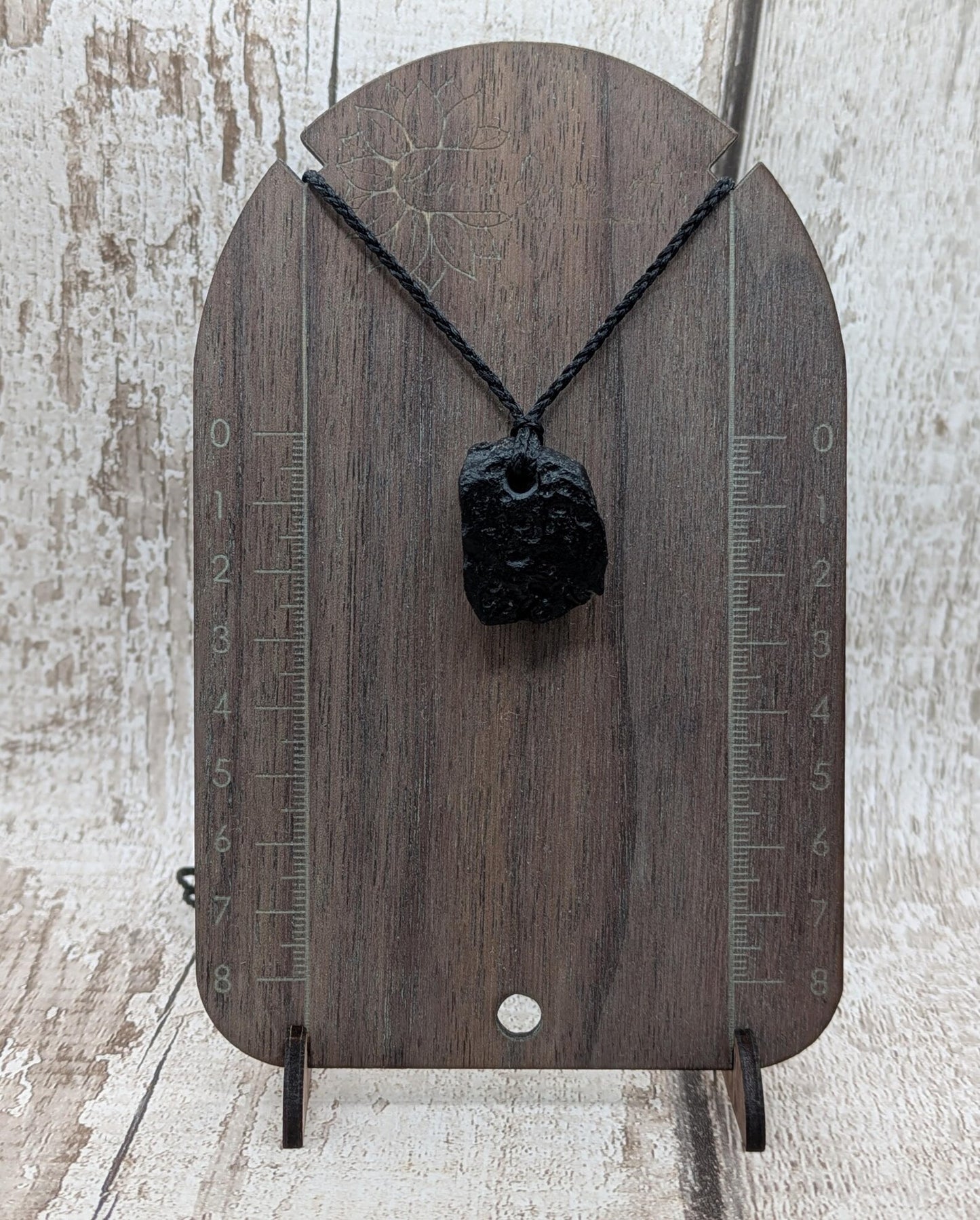 One small Indonesian impact tektite glass pendants.