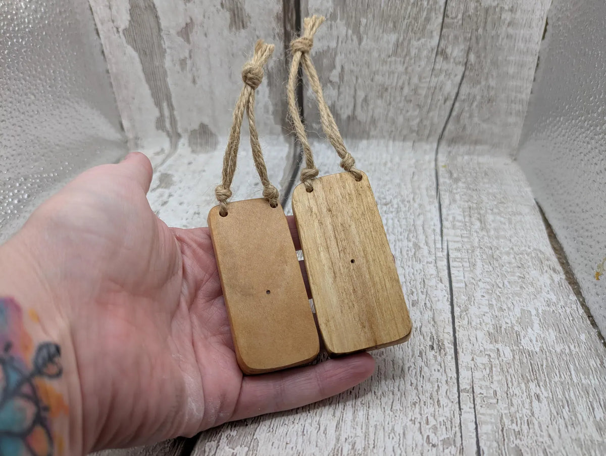 Travel sized incense holder and offering bowl affirmation design.