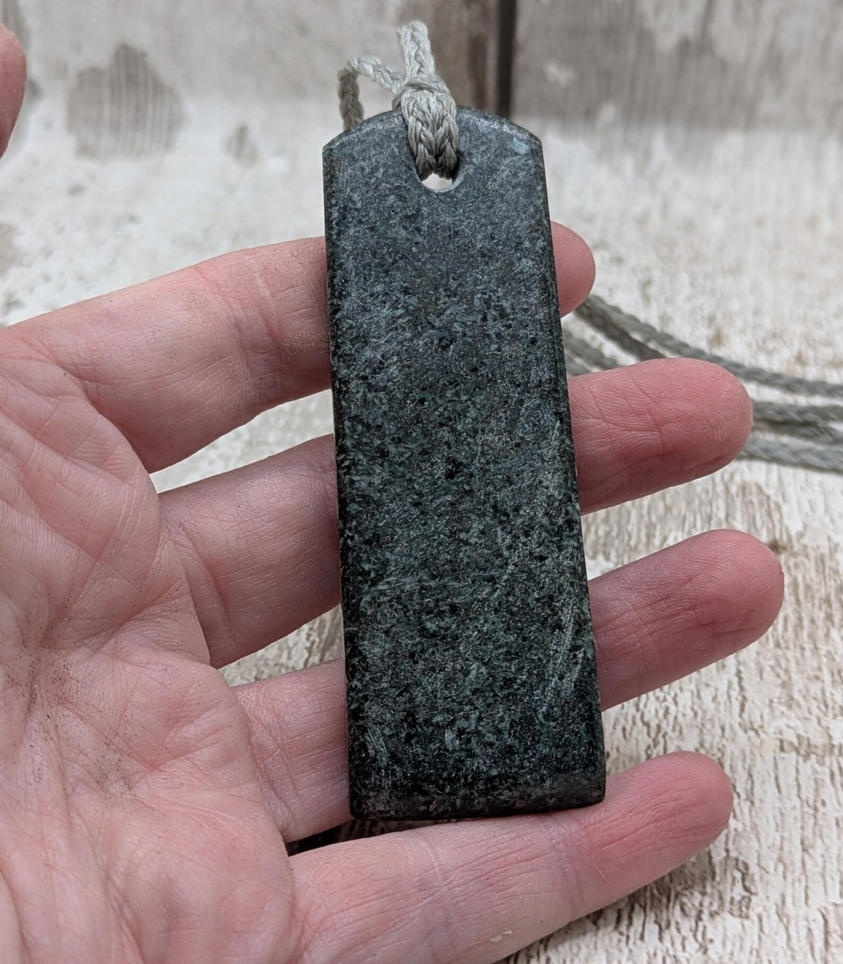 Preseli bluestone hei toki adze styled pendant.