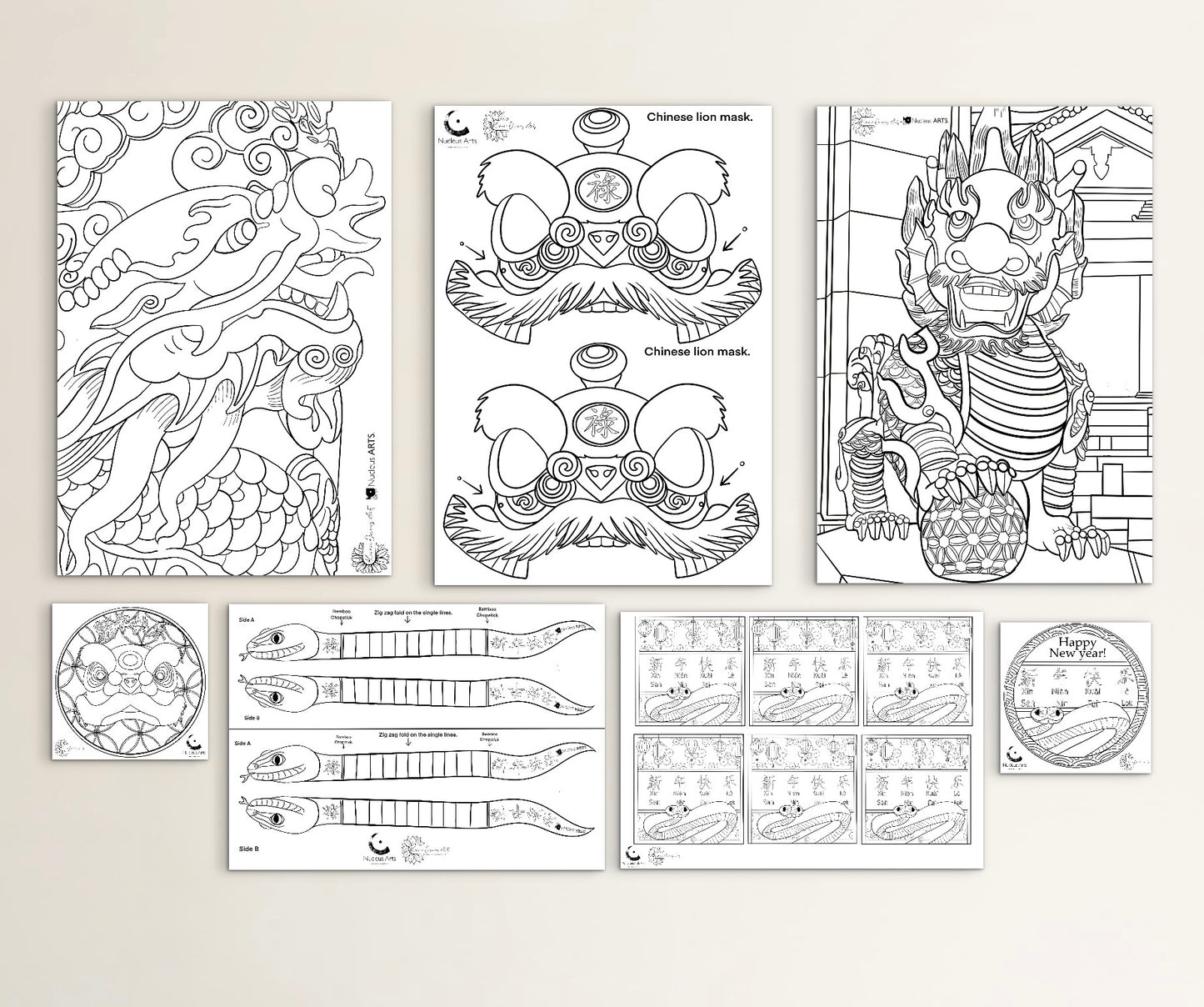 Chinese new year activity pack.