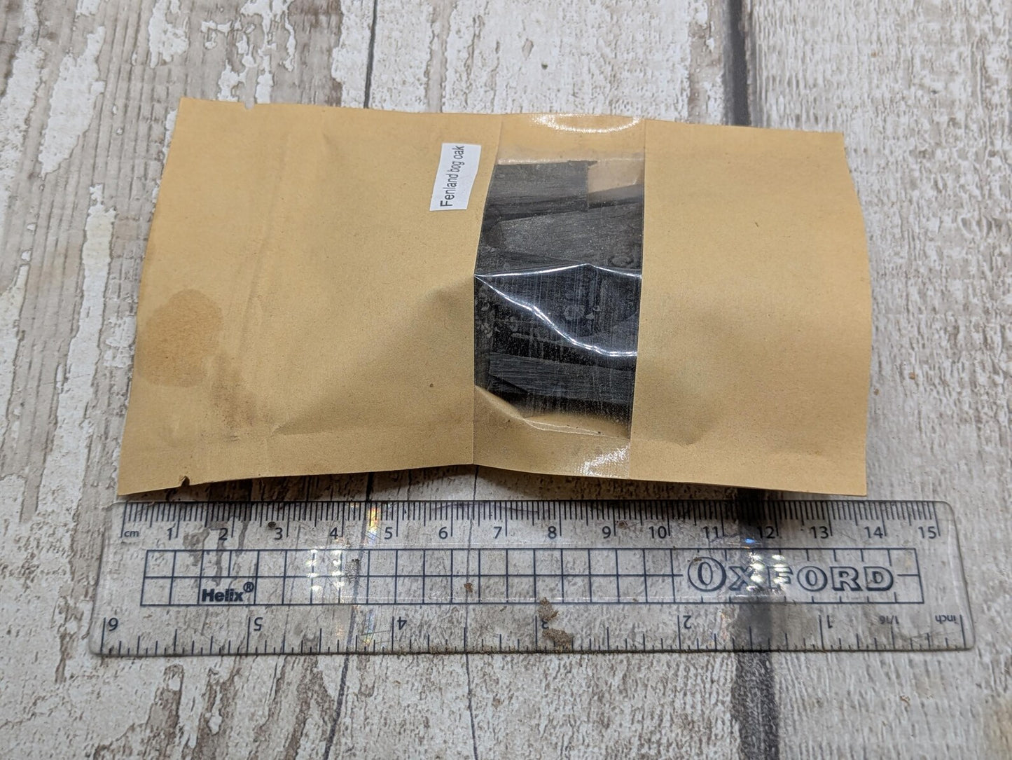 fenland bog oak offcuts pouch, spell ingredients.