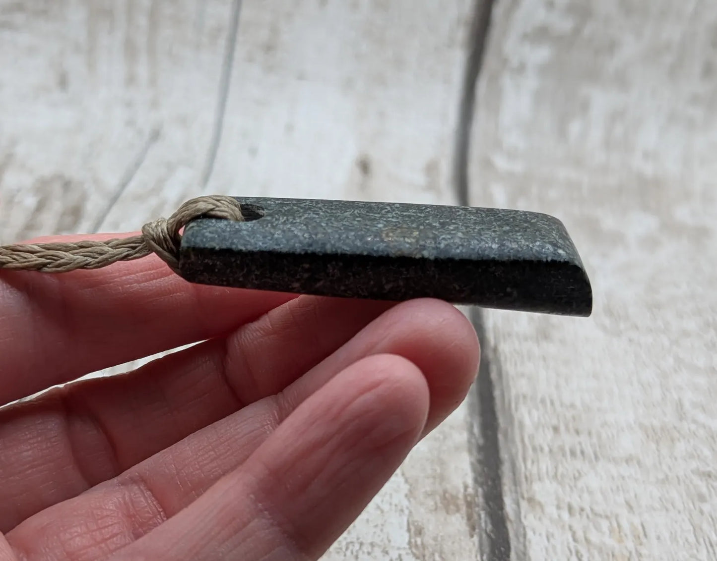 preselli bluestone heintoki adze style pendant