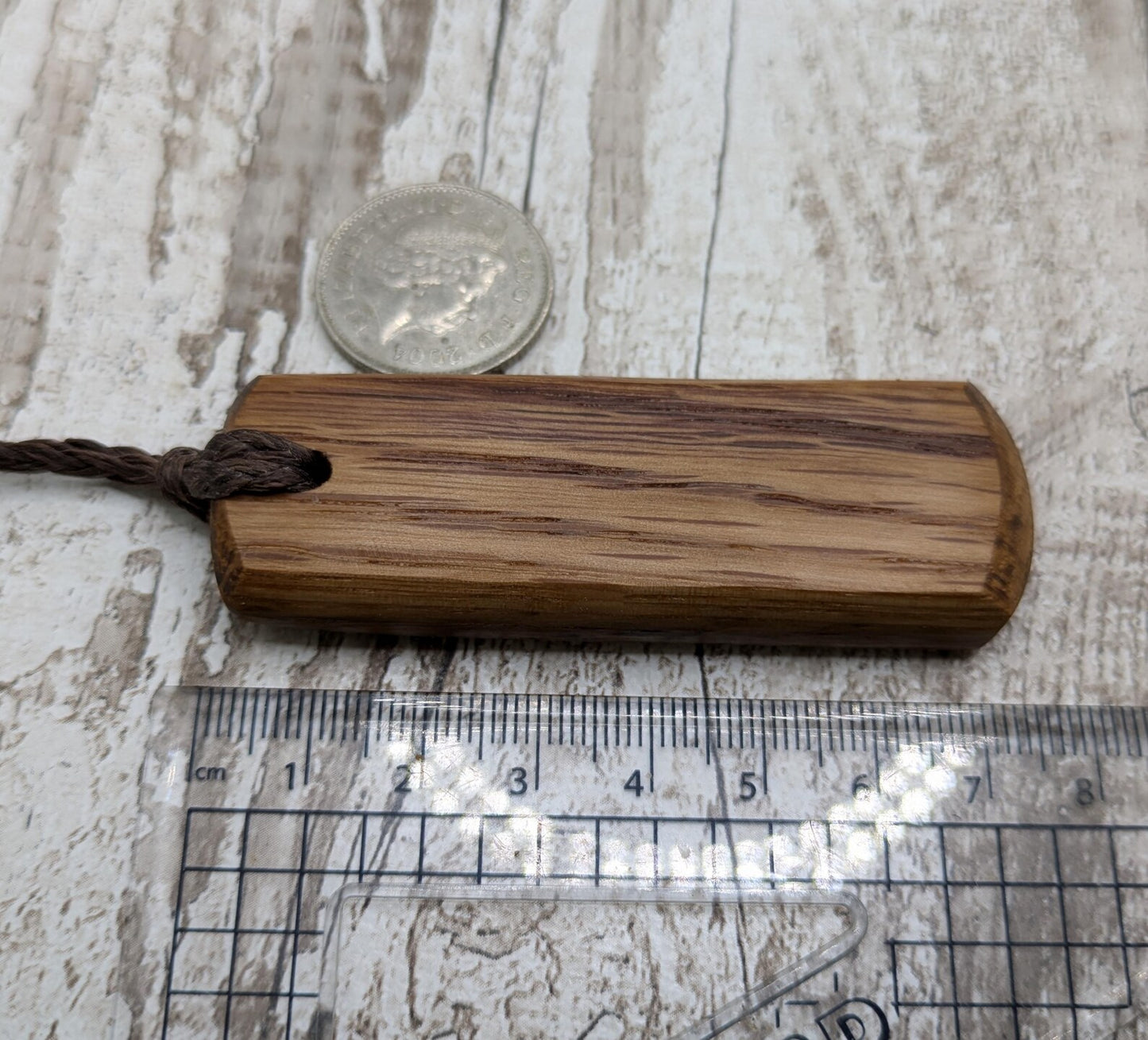Whiskey barrel Oakwood Toki style pendant.