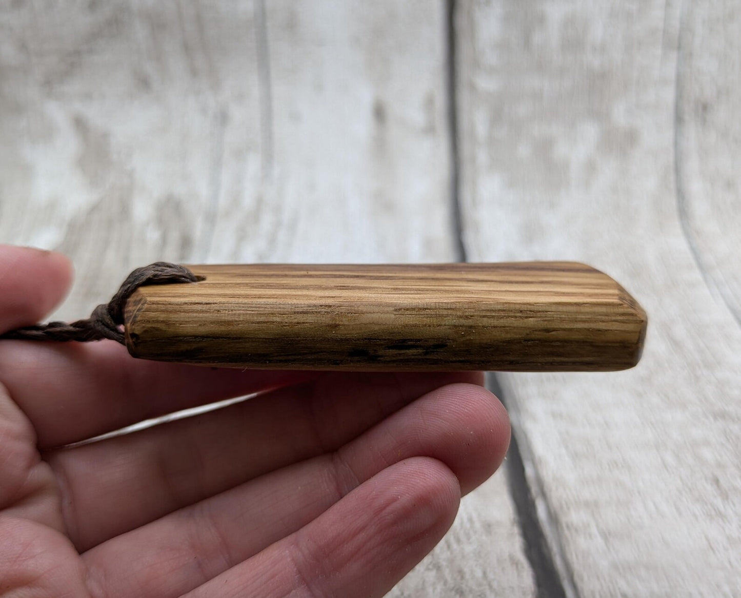 Whiskey barrel Oakwood Toki style pendant.