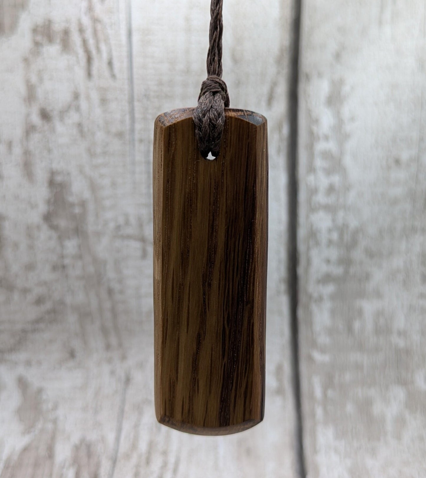 Whiskey barrel Oakwood Toki style pendant.