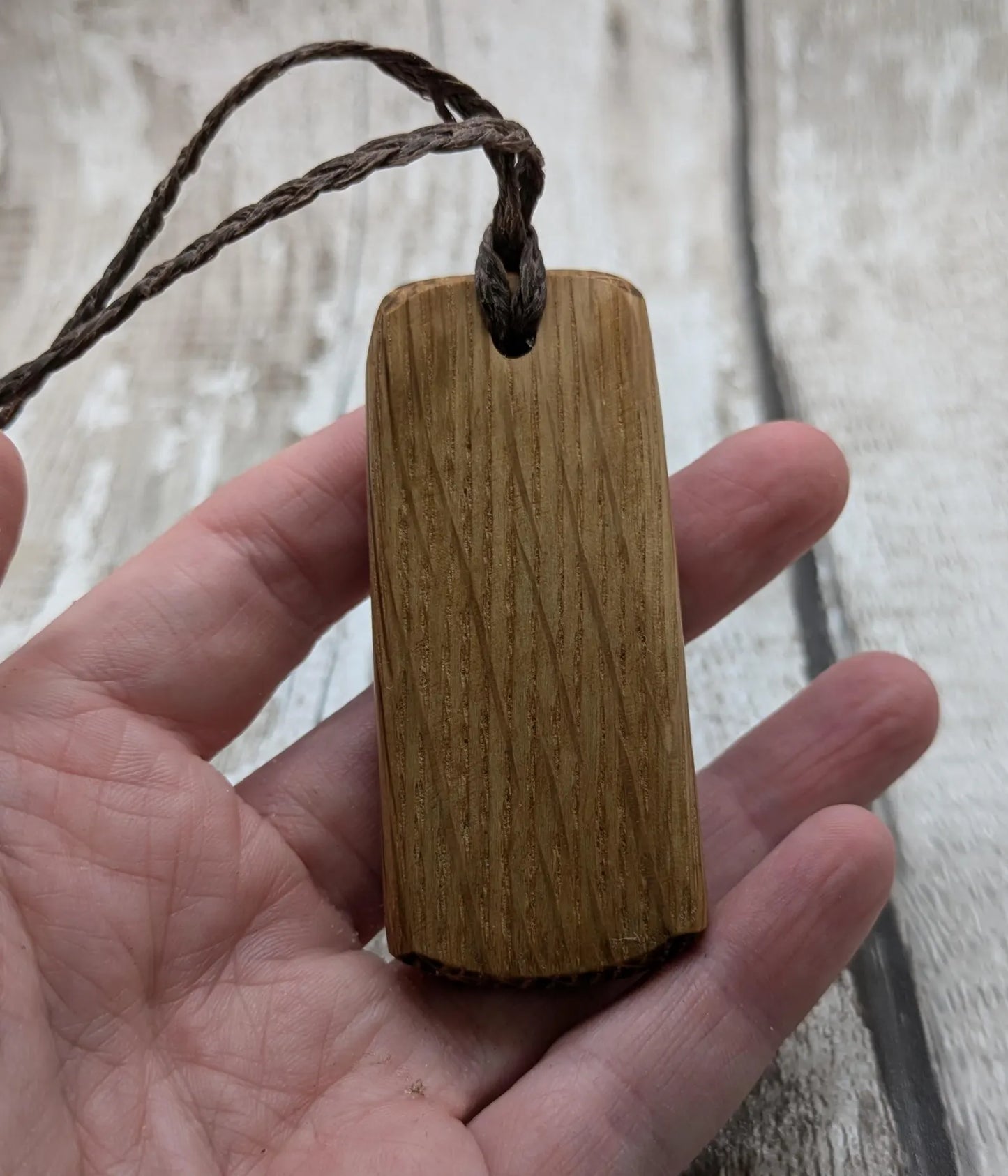 Whiskey oak barrel Cassiopeia constellation pendant.