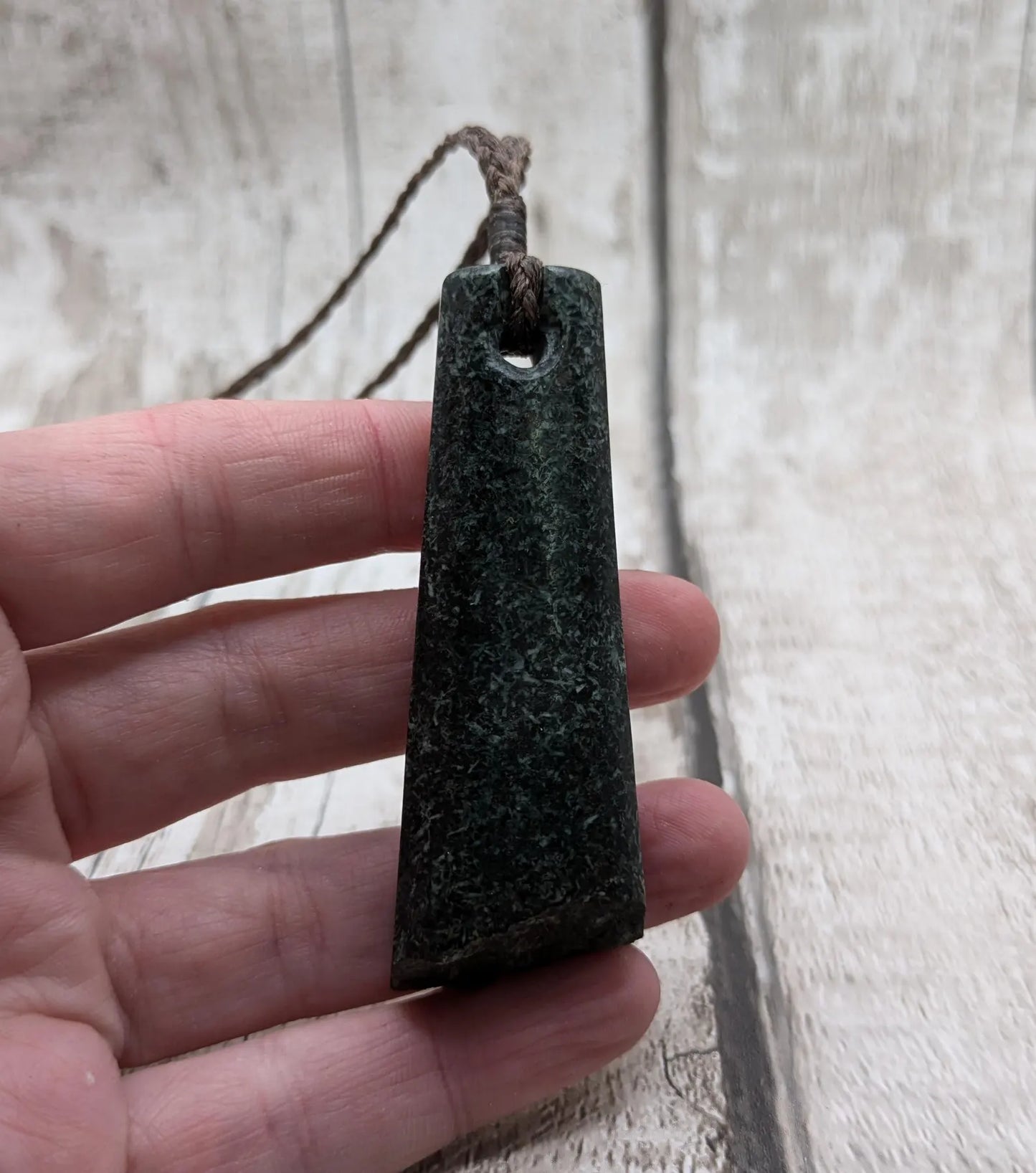 Stonehenge preselli bluestone roimata style pendant.