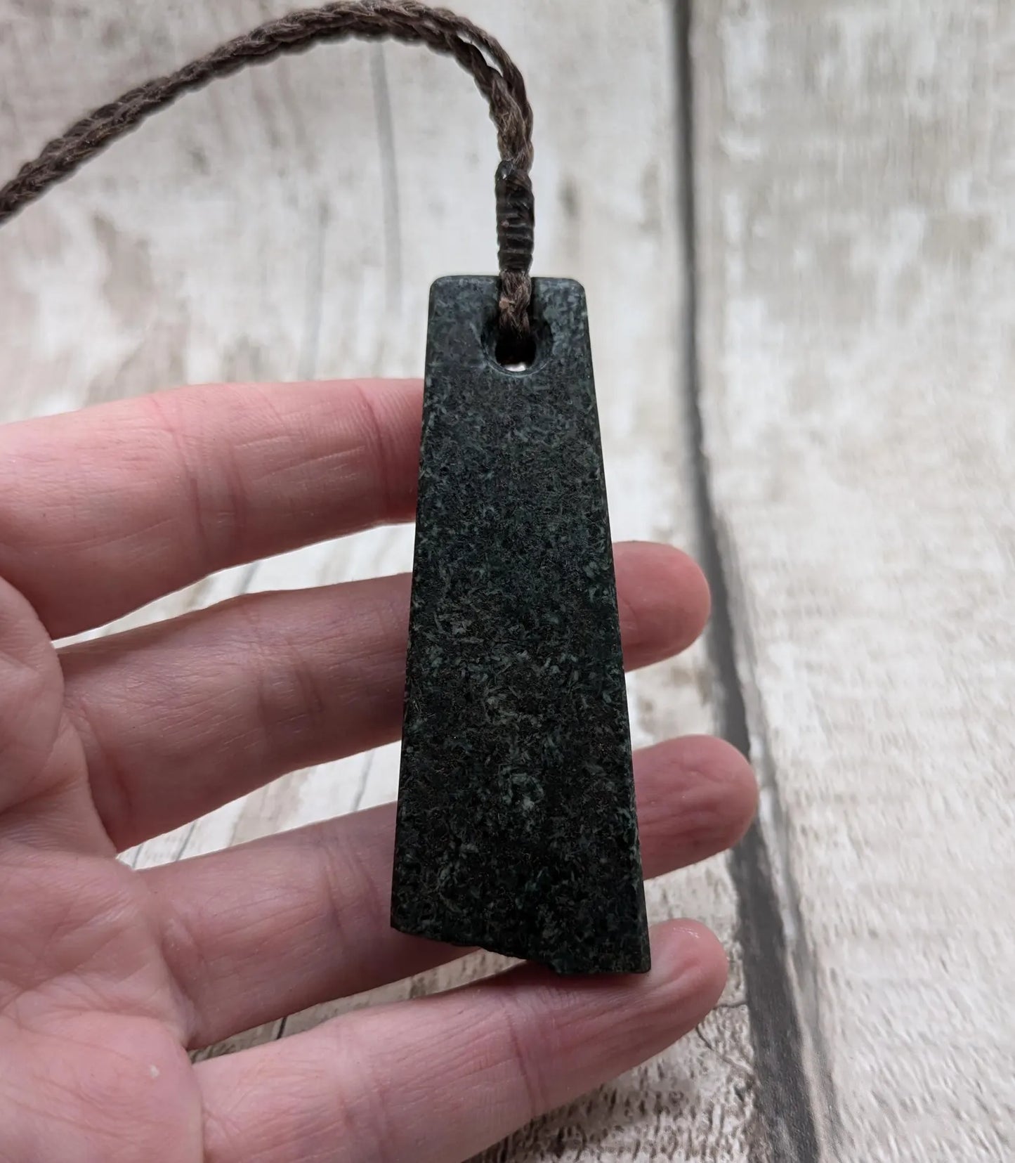 Stonehenge preselli bluestone roimata style pendant.