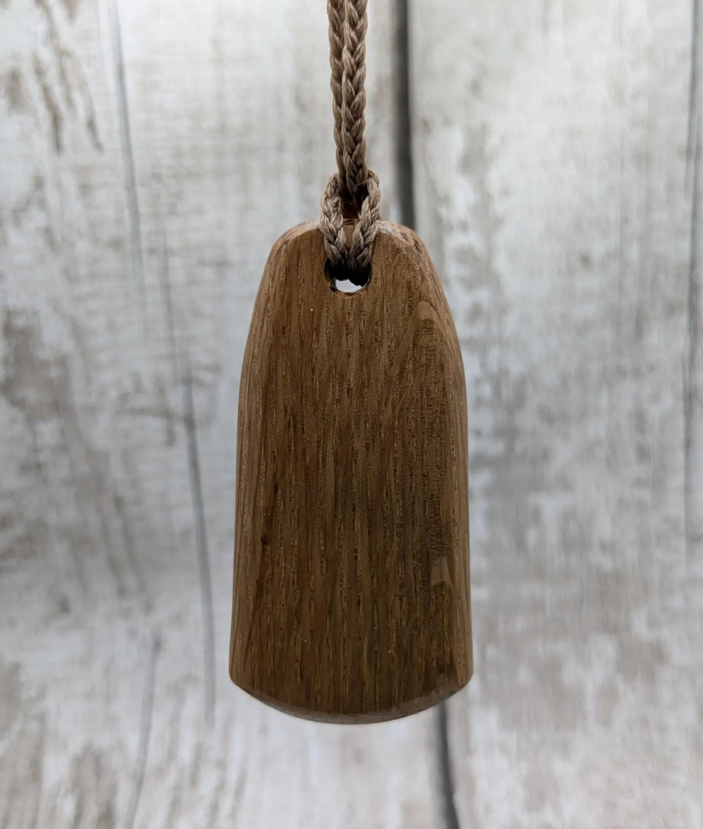 Whiskey barrel oak wood pendant Pleiades star constellation.