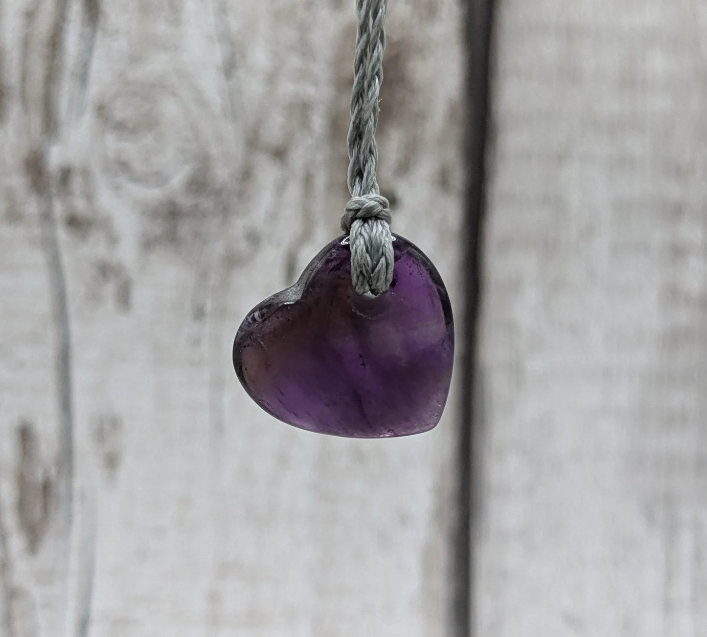 Small Amethyst stone pendant