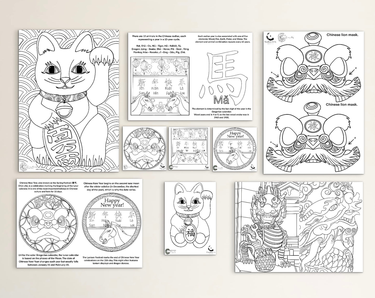 2026 Chinese new year activity pack.