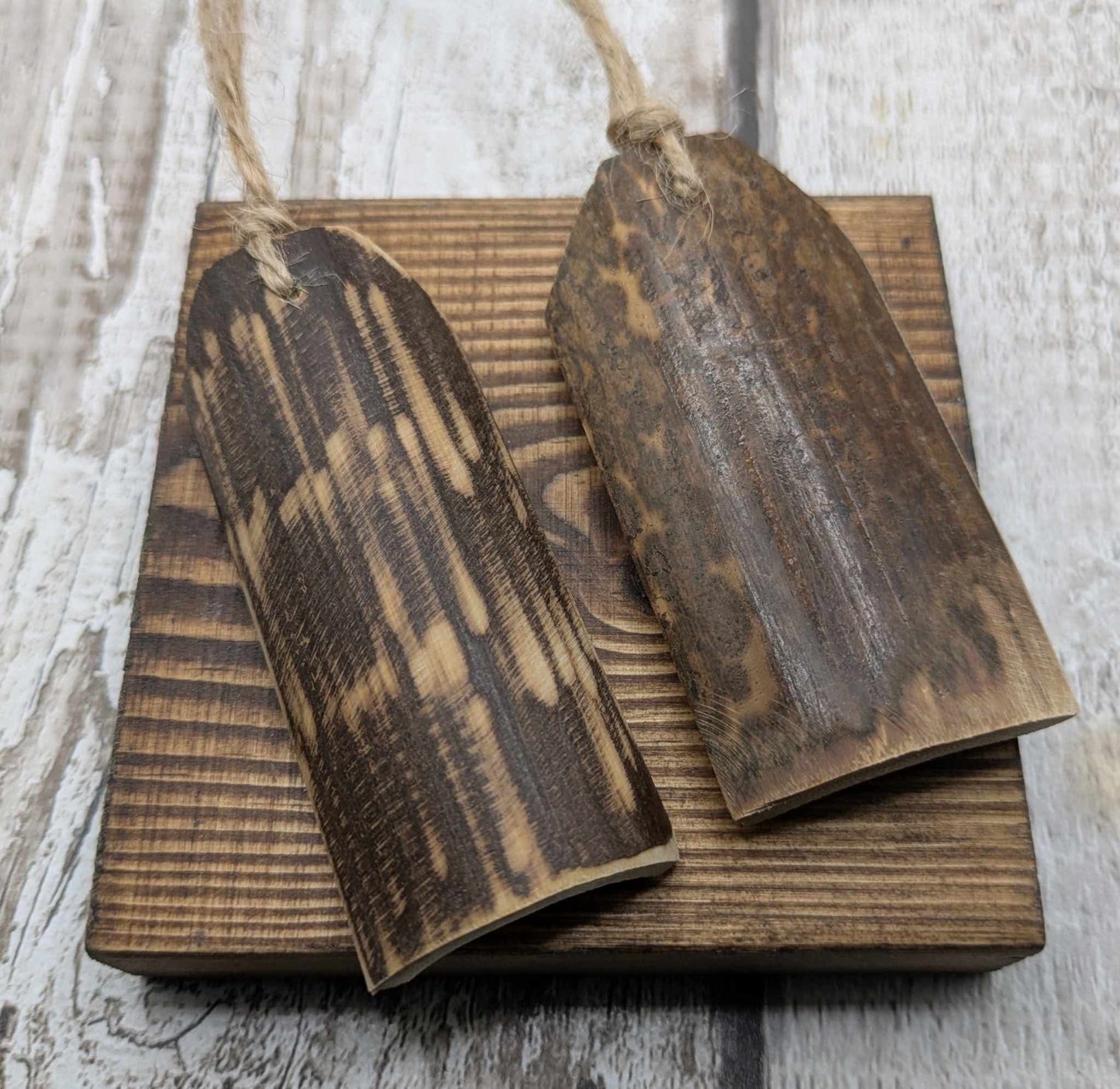 Bamboo decoration blanks, 8 pack.