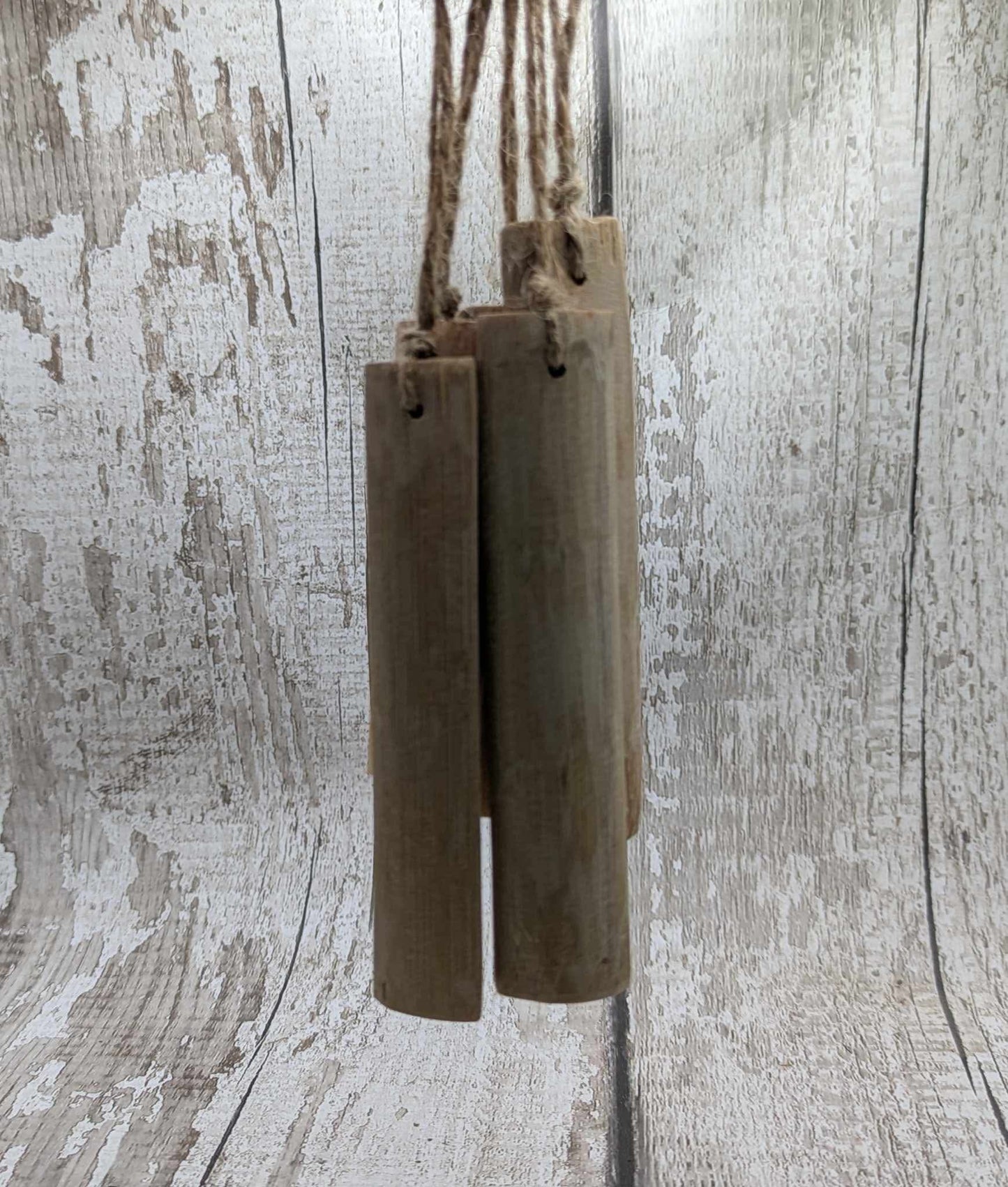 Bamboo blank decorations for craft, 5 pack.