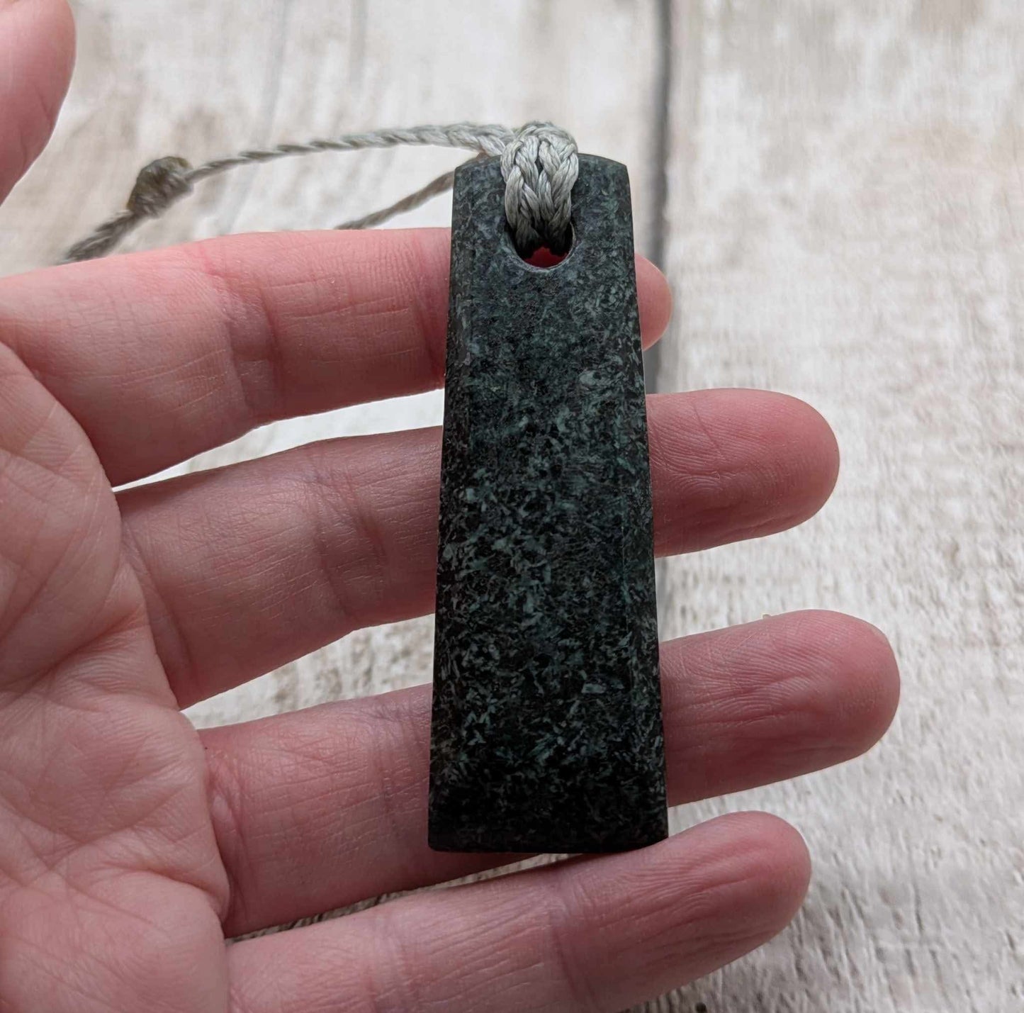 Preselli “Stonehenge” bluestone Toki style pendant.