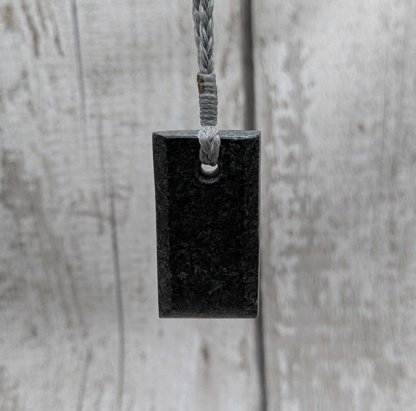 Preselli “Stonehenge” bluestone, Hei Toki adze styled pendant.