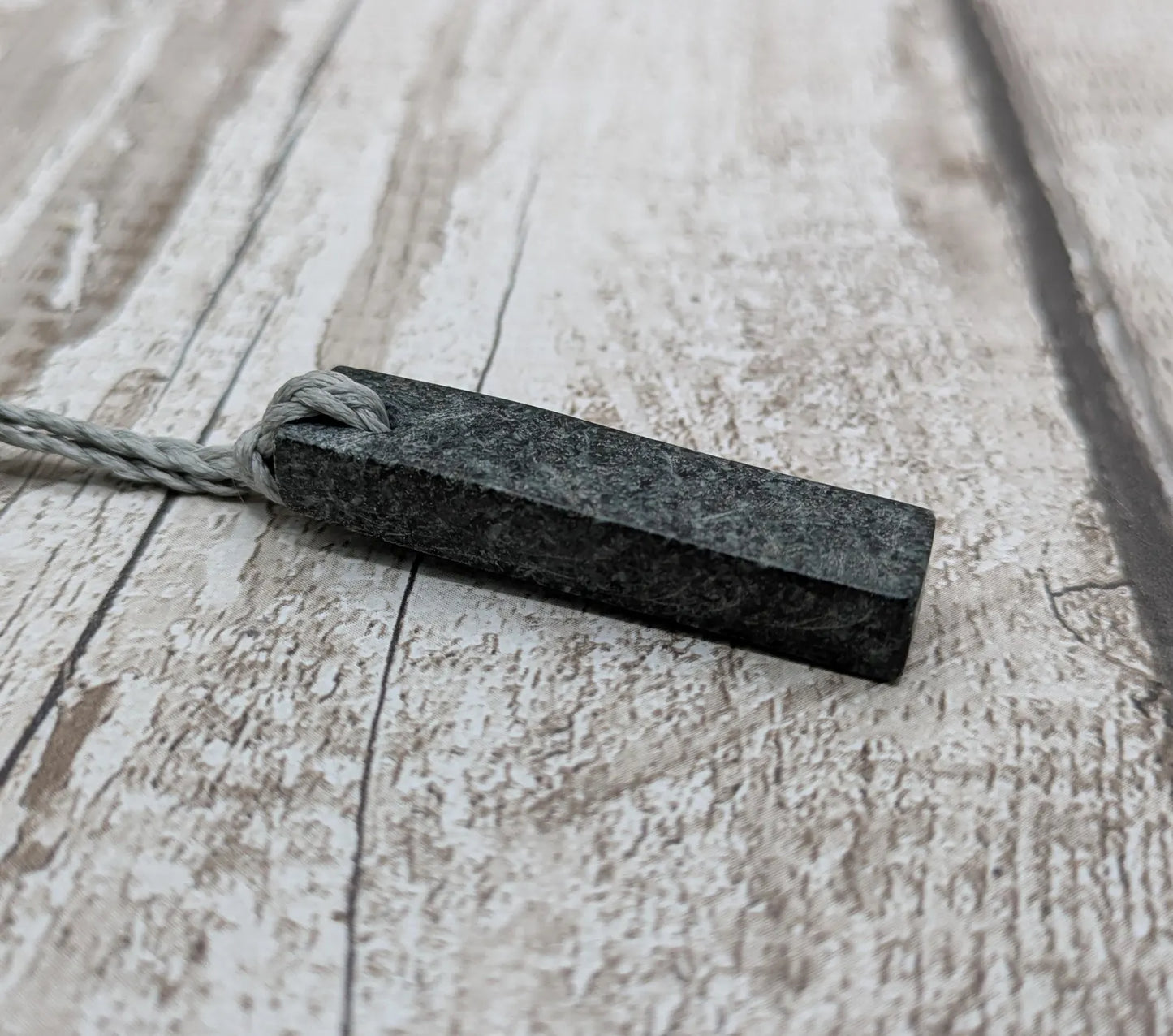 Made to order Preseli Bluestone Stonehenge Pendant with Live Edge - Sacred Stone Jewellery, Handcrafted simple Crystal Talisman.