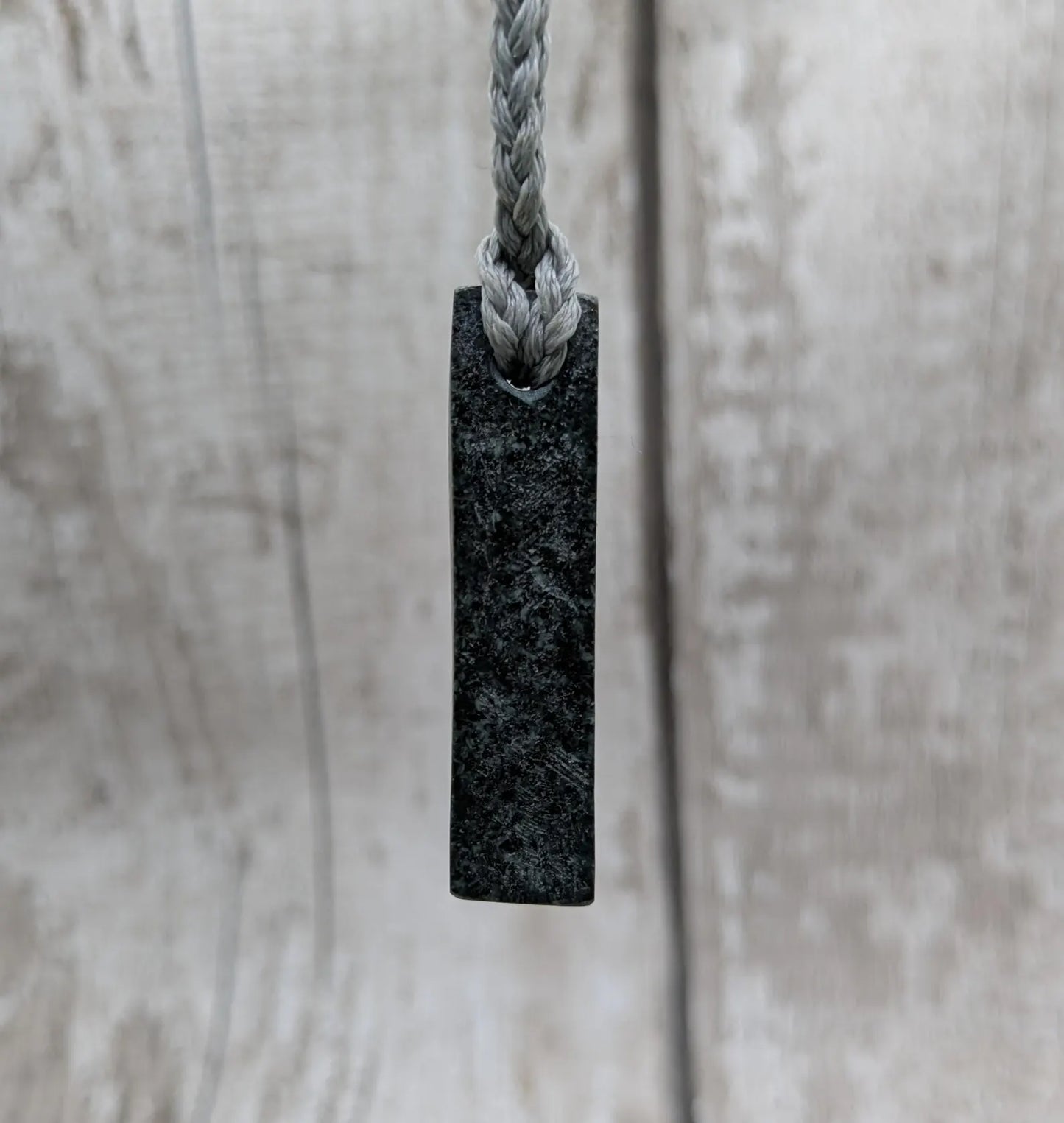 Made to order Preseli Bluestone Stonehenge Pendant with Live Edge - Sacred Stone Jewellery, Handcrafted simple Crystal Talisman.