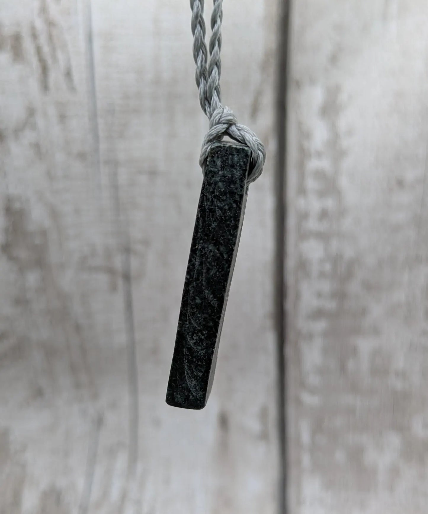 Made to order Preseli Bluestone Stonehenge Pendant with Live Edge - Sacred Stone Jewellery, Handcrafted simple Crystal Talisman.