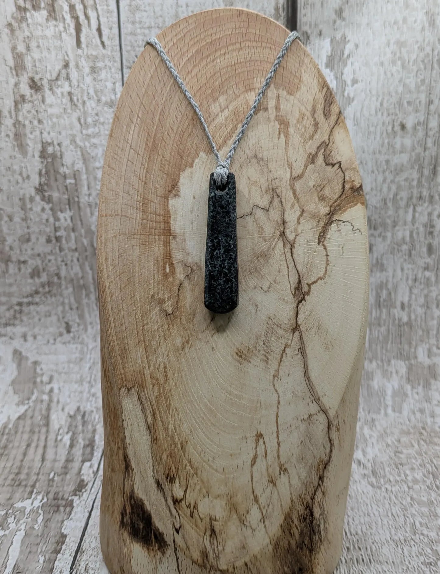 Made to order, Preseli Bluestone Stonehenge Pendant roimata teardrop- Sacred Stone Jewellery, Handcrafted Crystal Talisman
