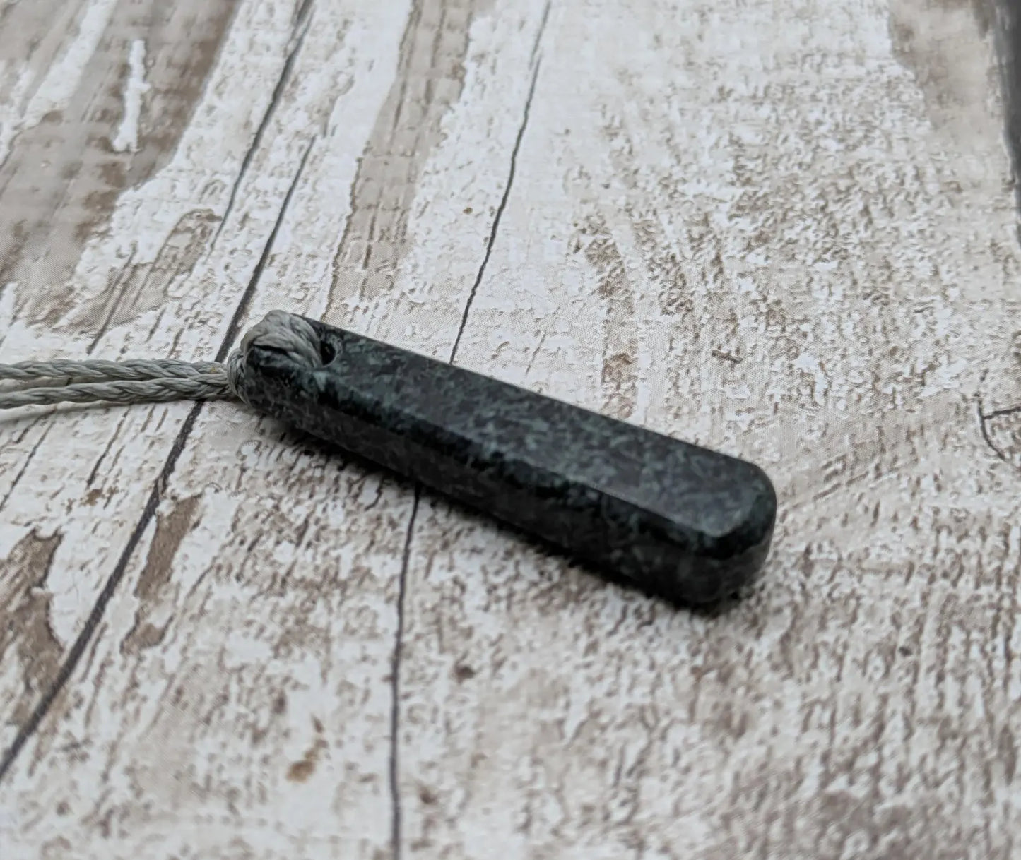 Made to order, Preseli Bluestone Stonehenge Pendant roimata teardrop- Sacred Stone Jewellery, Handcrafted Crystal Talisman