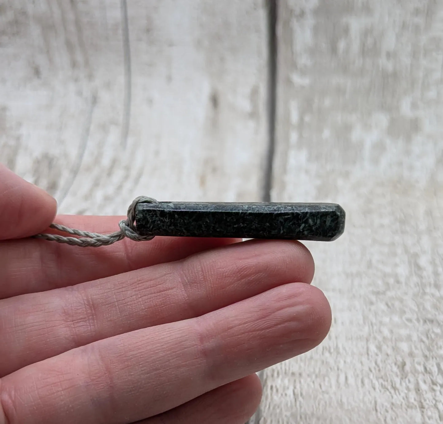 Made to order, Preseli Bluestone Stonehenge Pendant roimata teardrop- Sacred Stone Jewellery, Handcrafted Crystal Talisman