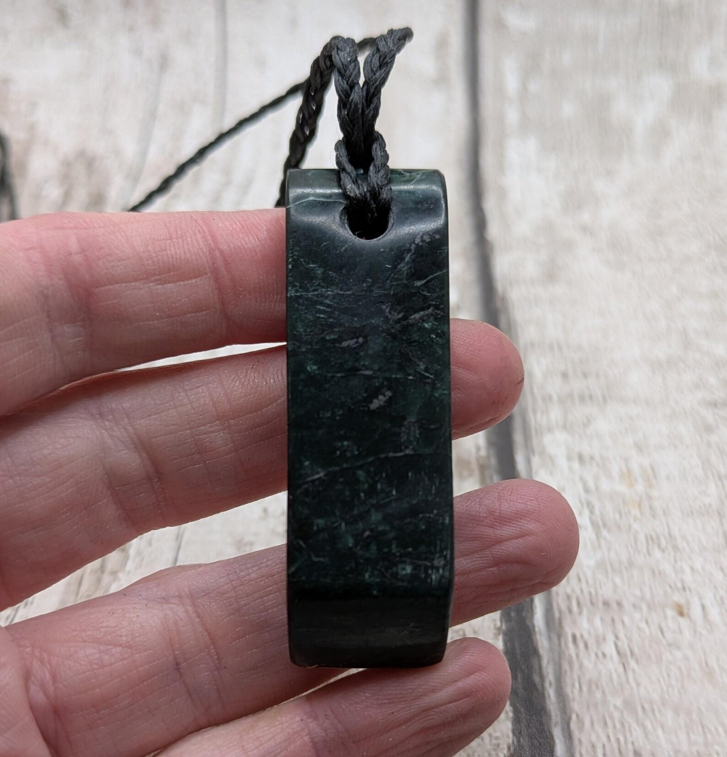 New Zealand serpentine pounamu pendant - Raw + Polished, hand crafted Aotearoa Necklace, Spiritual & Cultural Jewellery.