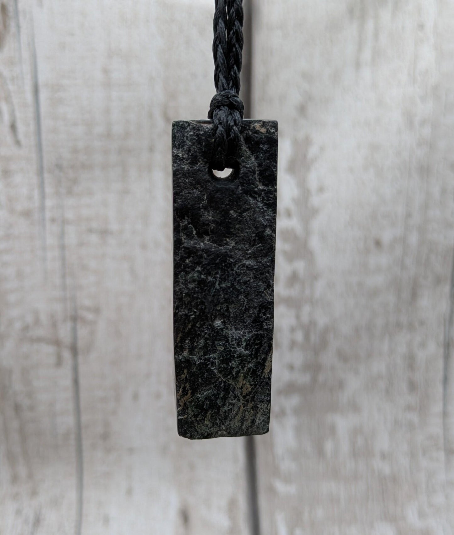 New Zealand serpentine pounamu pendant - Raw + Polished, hand crafted Aotearoa Necklace, Spiritual & Cultural Jewellery.