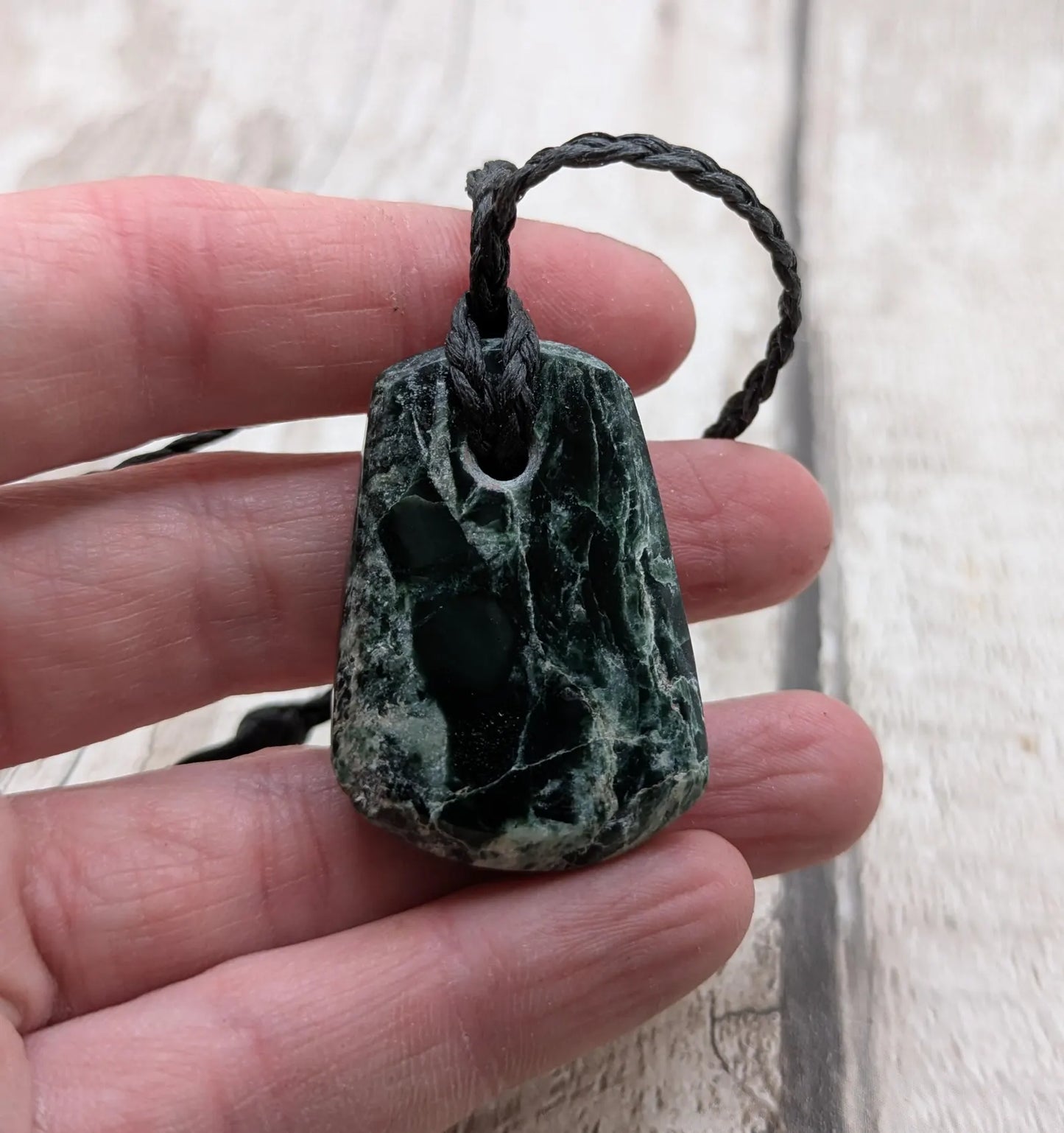 New Zealand pounamu Jade pendant - Raw + Polished, Handcrafted Aotearoa Necklace, Spiritual & Cultural Jewellery.