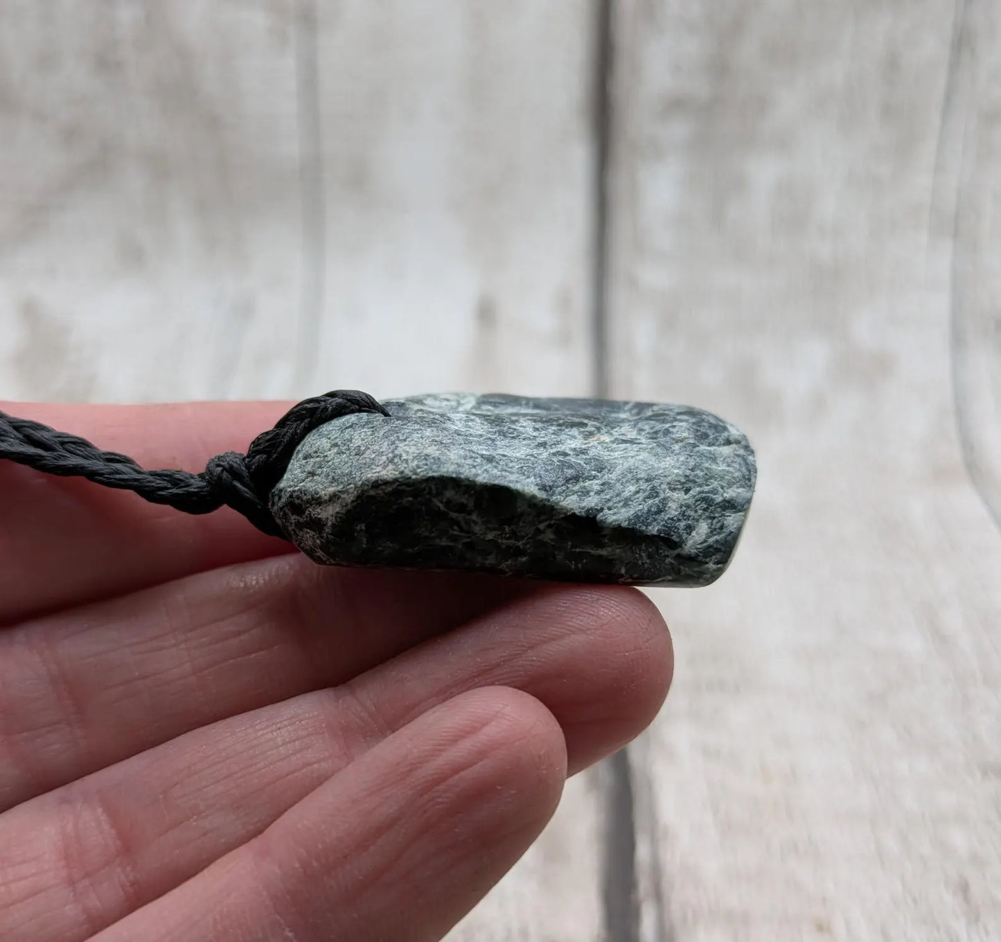 New Zealand pounamu Jade pendant - Raw + Polished, Handcrafted Aotearoa Necklace, Spiritual & Cultural Jewellery.