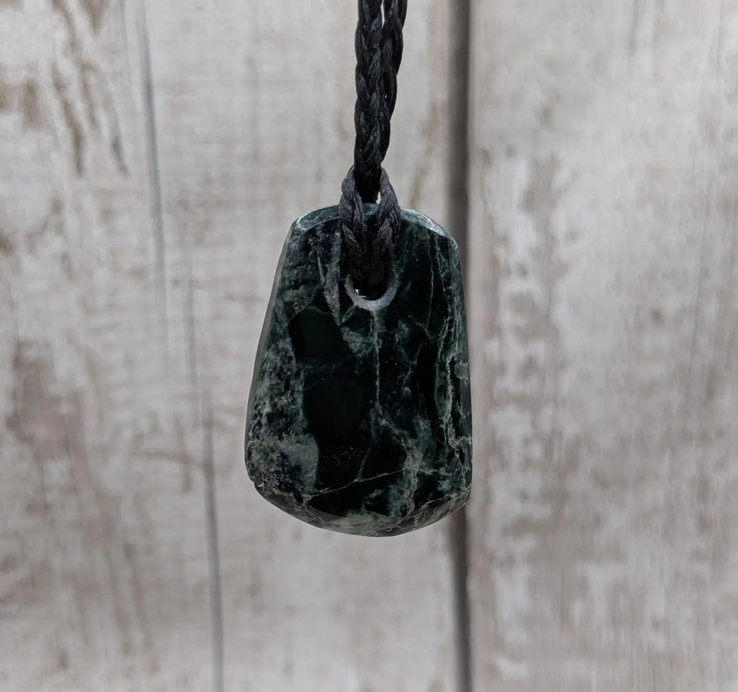 New Zealand pounamu Jade pendant - Raw + Polished, Handcrafted Aotearoa Necklace, Spiritual & Cultural Jewellery.