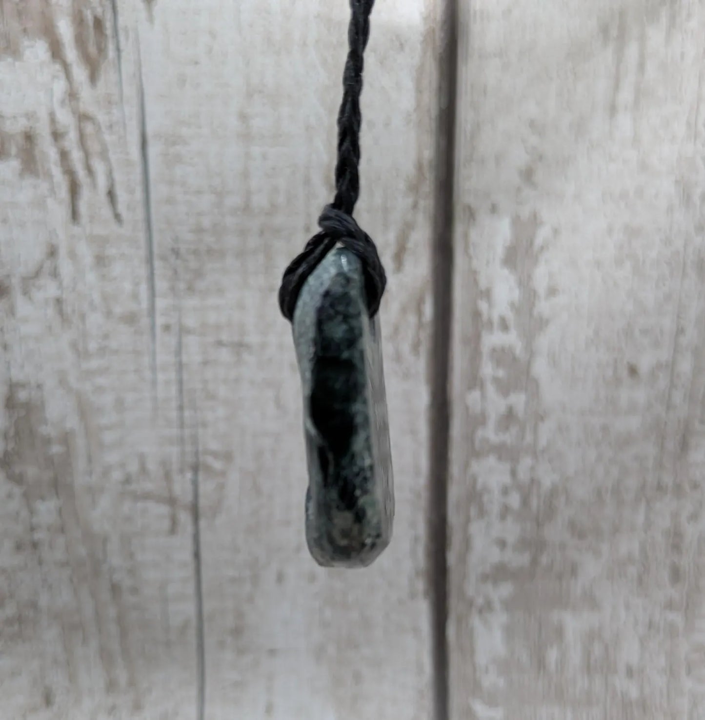 New Zealand pounamu Jade pendant - Raw + Polished, Handcrafted Aotearoa Necklace, Spiritual & Cultural Jewellery.