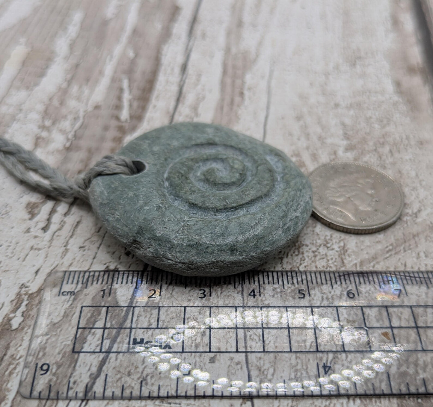 New Zealand pounamu Jade pebble pendant with Koru spiral - Raw + Polished, Handcrafted Aotearoa Necklace, Spiritual & Cultural Jewellery.