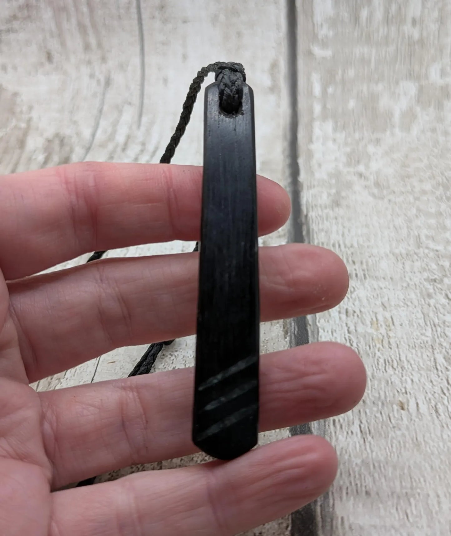 fenland bog oak with NZ aotea inlay