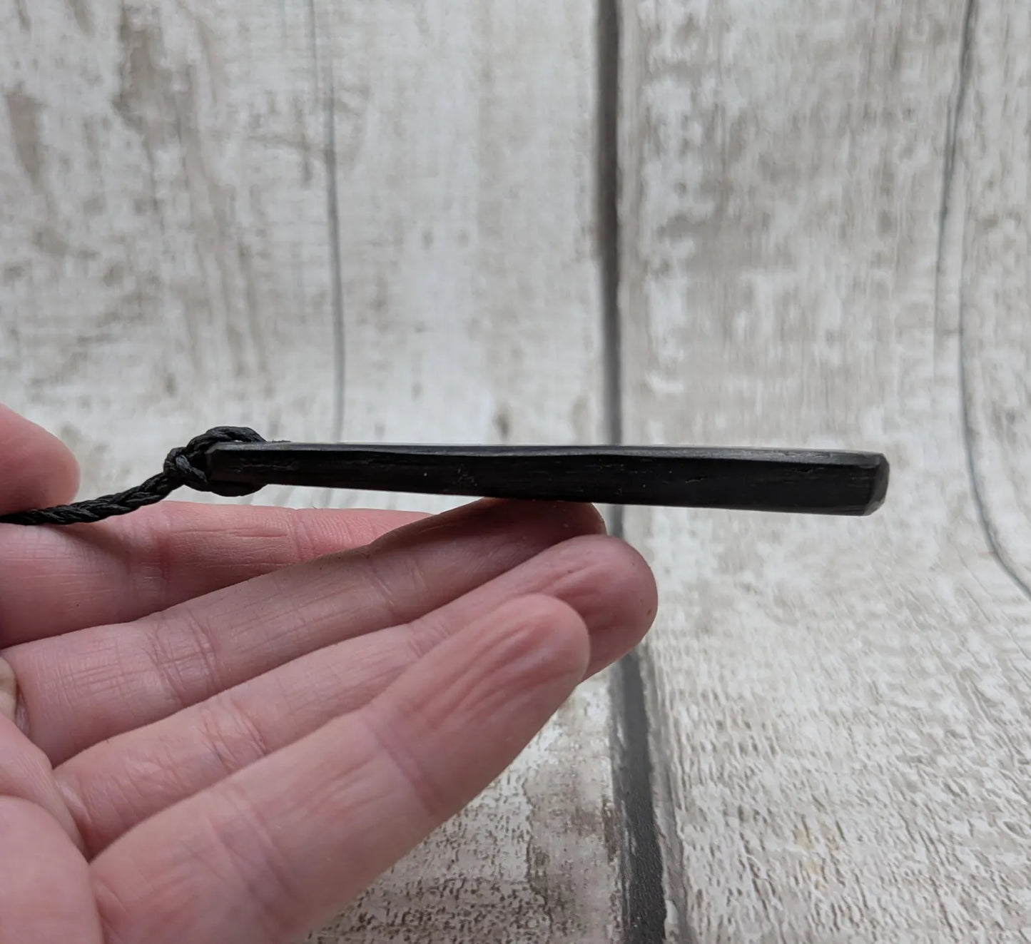 fenland bog oak with NZ aotea inlay