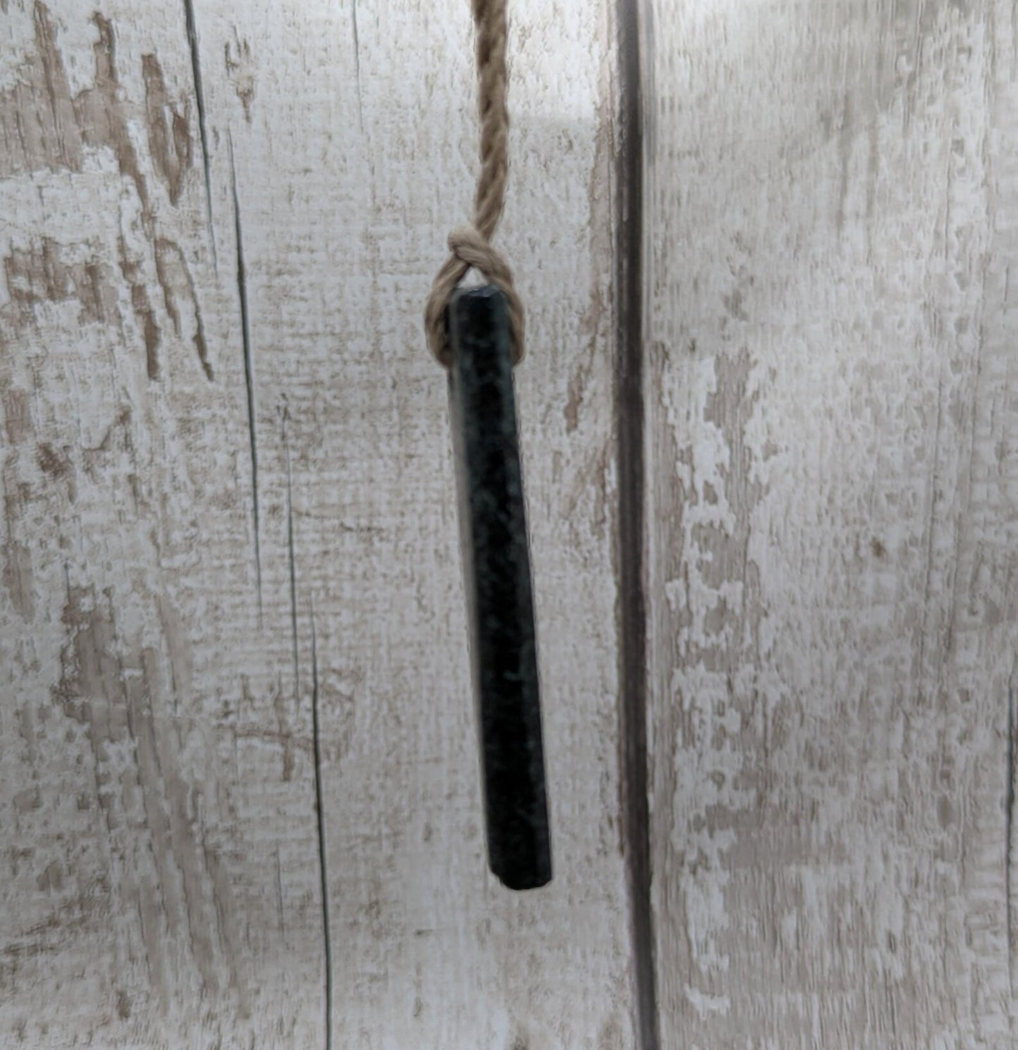 Preseli Bluestone Stonehenge Pendant with Live Edge - Sacred Stone Jewellery, Handcrafted Crystal Talisman, Raw Pagan Amulet, Spiritual.