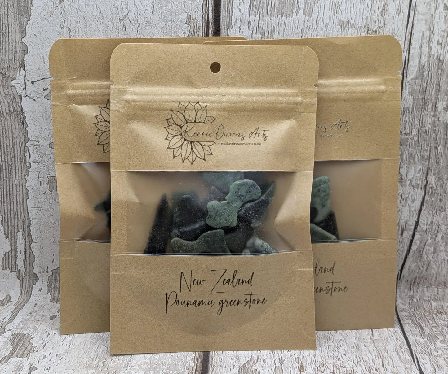 20 Small Tumbled Pounamu Jade Stones – Polished New Zealand Greenstone Offcuts for Crafts, Collectors & Metaphysical Use