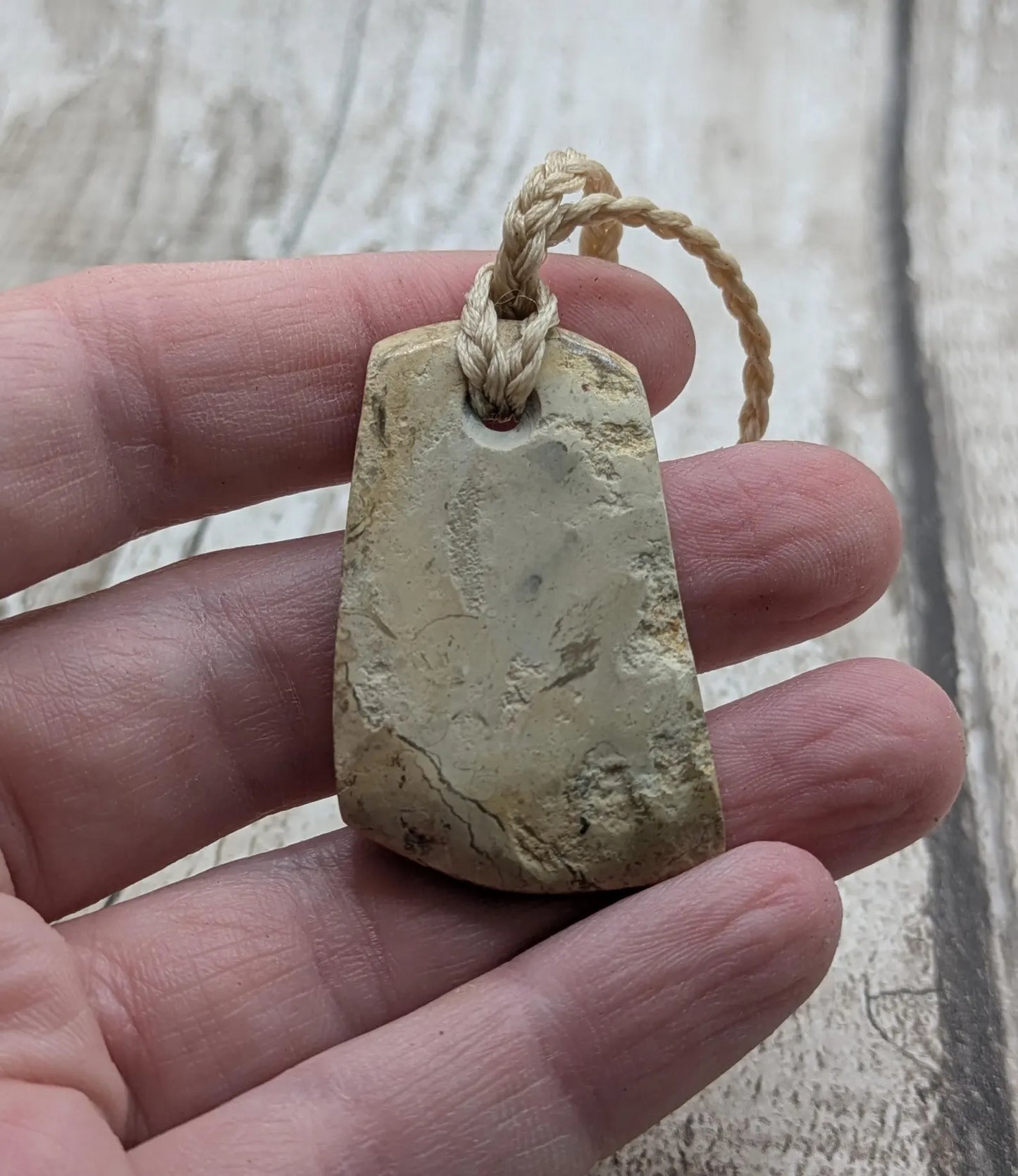 Jurassic Charmouth Ammonite Pendant – Calcite-Crystal in Limestone Fossil Necklace - Natural history - Fibonacci sequence amulet.