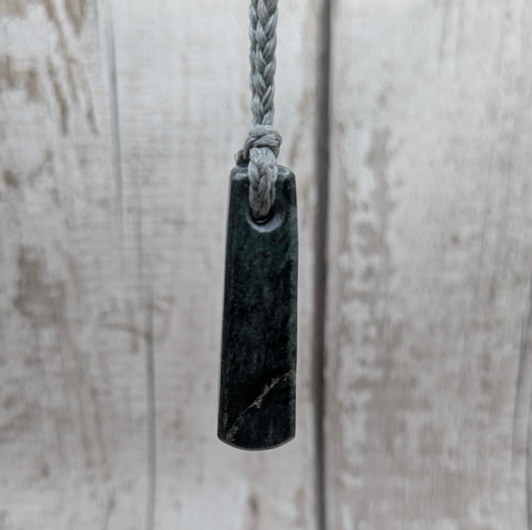 NZ Pounamu Nephrite Jade Roimata Teardrop Pendant – Greenstone Healing Necklace, Māori Taonga - spiritual jewellery.