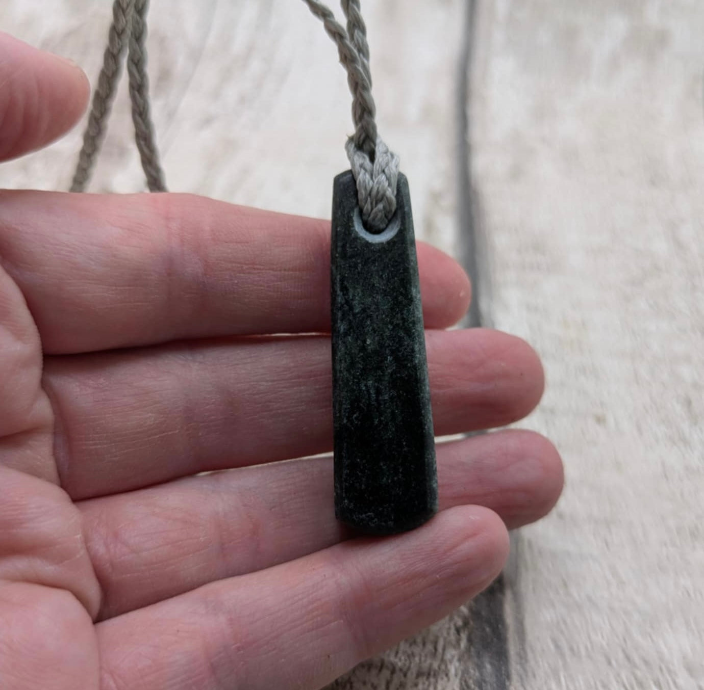NZ Pounamu Nephrite Jade Roimata Teardrop Pendant – Greenstone Healing Necklace, Māori Taonga - spiritual jewellery.