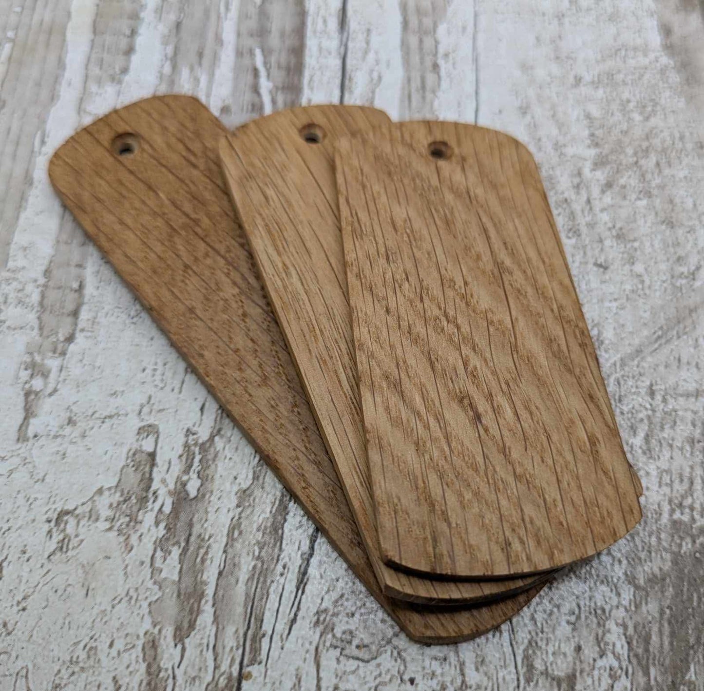Oak wood book mark.