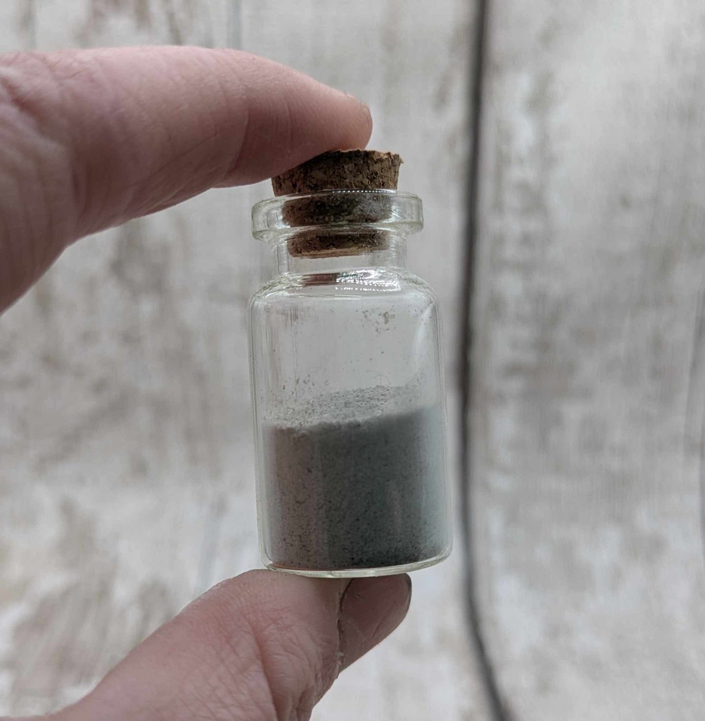 10ml powdered white button top shell pigment.