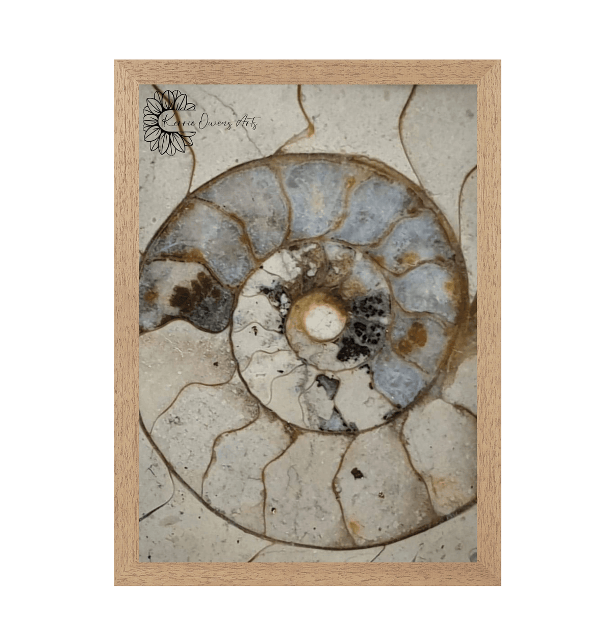 Natural Frame Framed art print Front