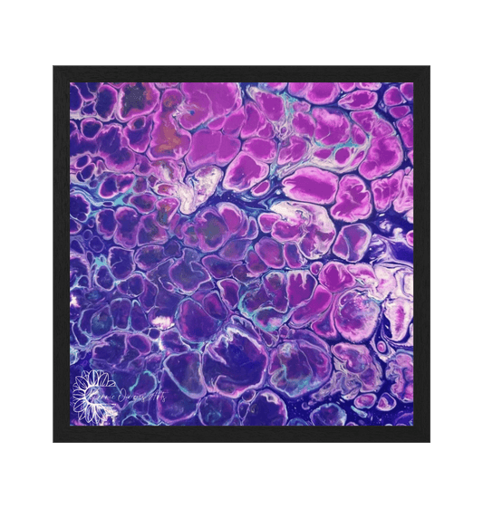 Black Frame Framed art print Front